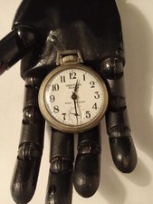 Westclox Scotty Made in USA Dollar Pocket Watch scratches on backside