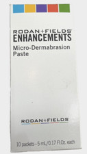 Rodan Fields Enhancements Micro-dermabrasion Paste Skin 10 Packs Sealed READ