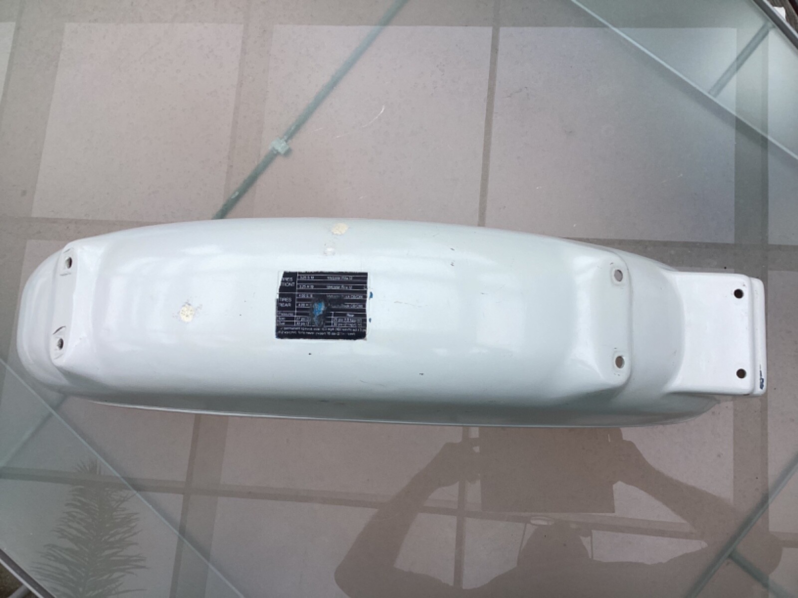 BMW R90-6 White Fender Set With Battery Covers REDUCED !!! $ 219.00 | eBay