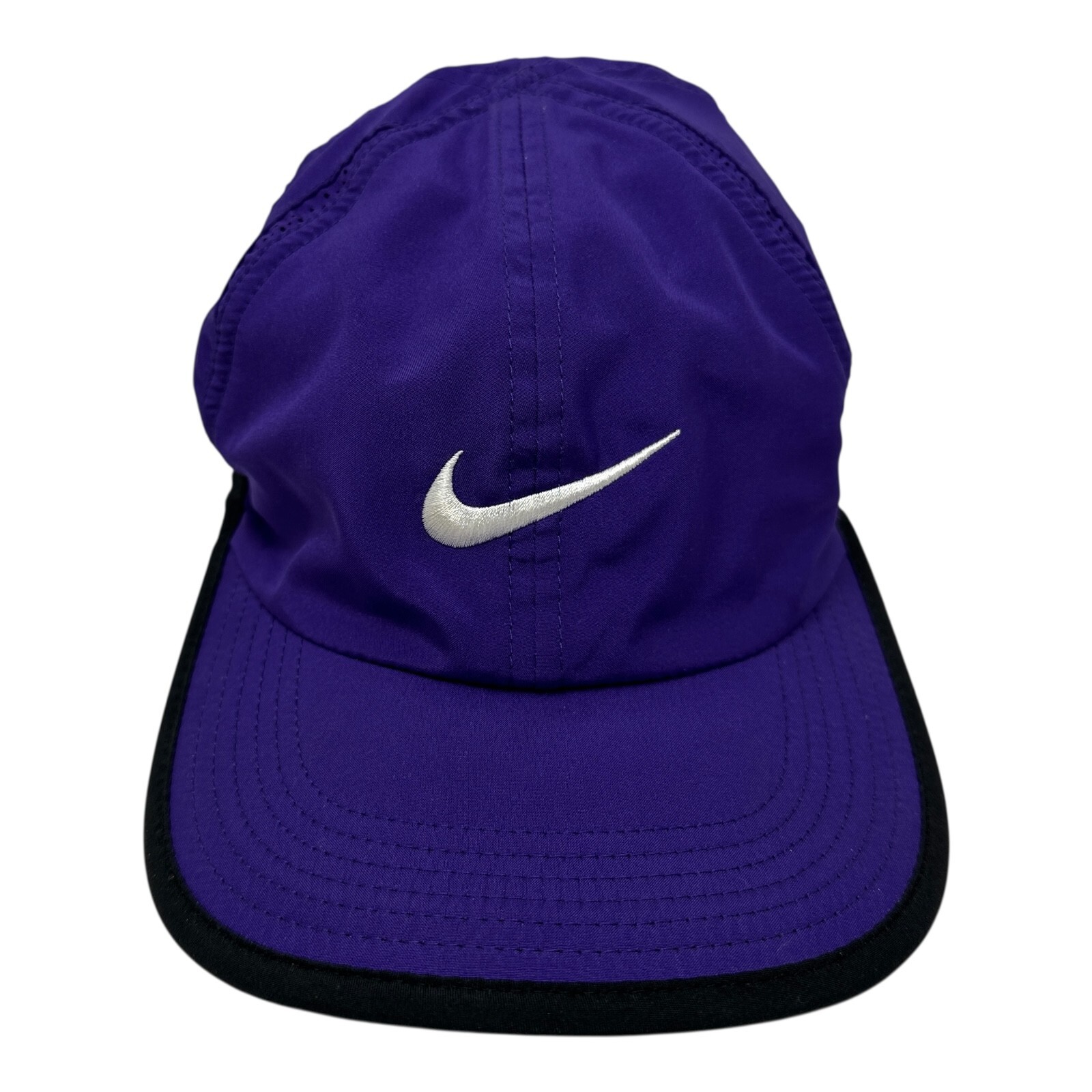 Nike Featherlight Dri Fit Cap Hat Baseball Purple Women Adult S/M Gym Running image 3