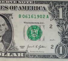 JUNE 16th 1902 Birthday Anniversary Date  Note One Dollar Series 2021