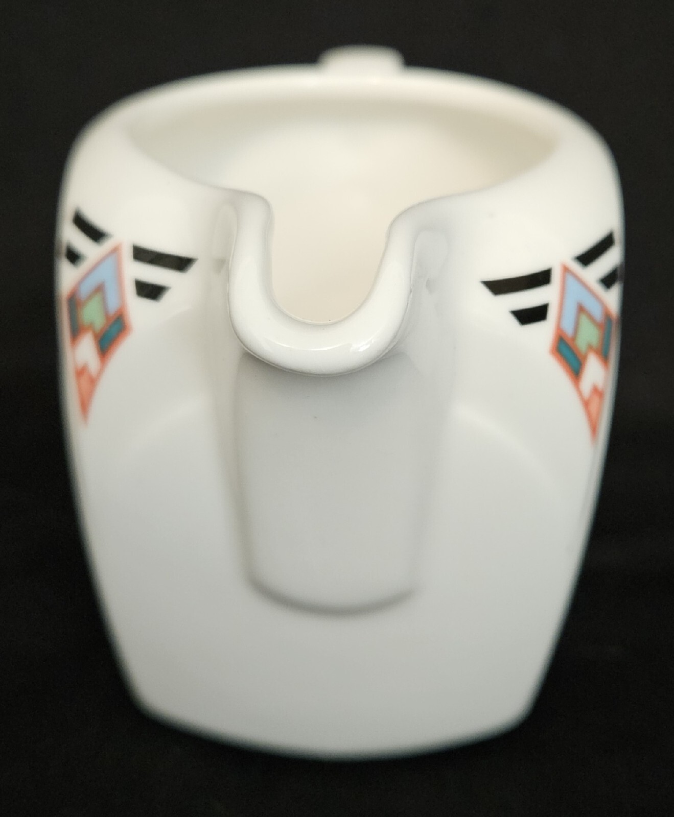 Art Deco Creamer Set of 2 Albalite Steelite International Made in England