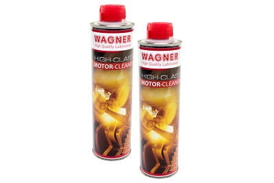 WAGNER 2x 400ml Motor Cleaner Motorspülung Ölkreislaufsystem Reiniger Motoren Öl