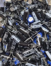 NEW RADIAL ELECTROLYTIC CAPACITORS VARIOUS SIZES 25 PACKS