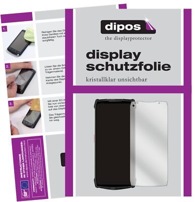 2x Schutzfolie für Ulefone Power Armor 13 klar Displayschutzfolie Folie Display
