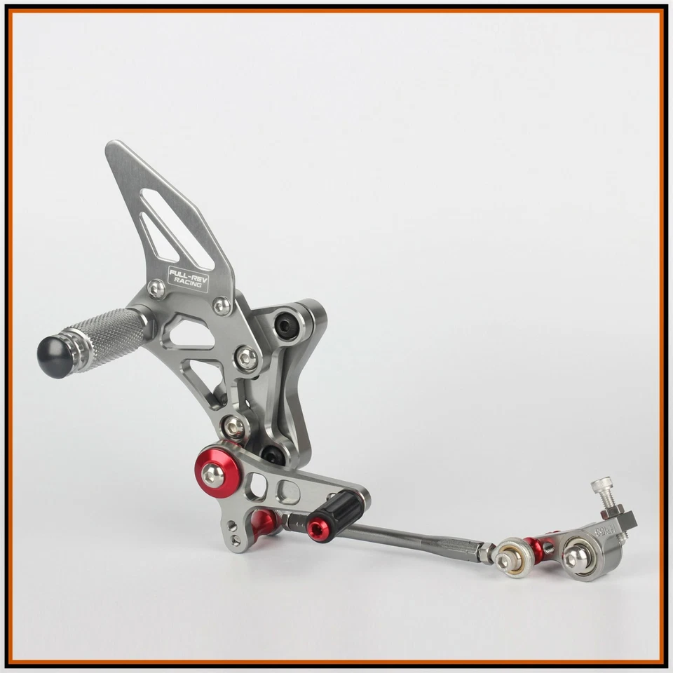 Per 2008-2013 Ducati 848 / 848 EVO Pedane Arretrate Regolabili Rearsets Foot peg Foto 2 de 4