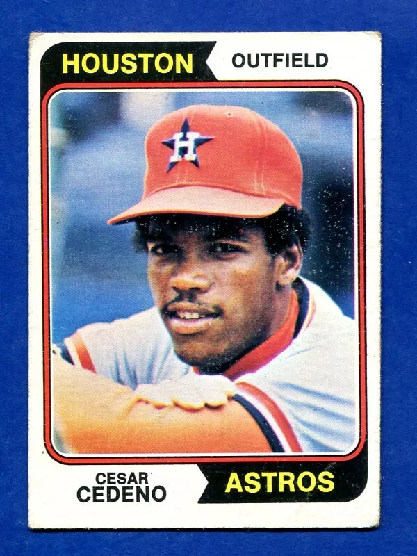 Cesar Cedeno trading card