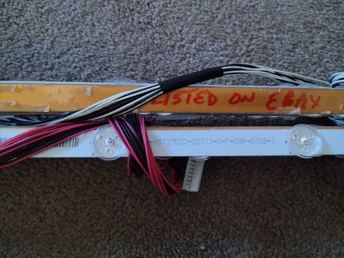 Vizio D65u-D2 Backlight Strip Set CX-65t27e02 - Picture 2 of 3