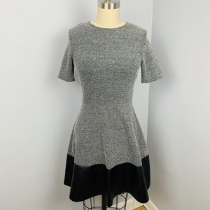 tweed skater dress