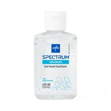 Spectrum Gel Hand Sanitizer with 70 Ethyl Alcohol, 2 oz., Each