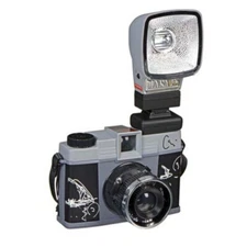 Lomography Diana F+ Limited Edition Medium Format Film Camera singed by Artist