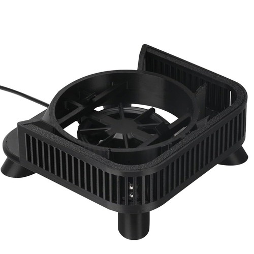 3D Printed Dustproof Cooling Fan Stand Base for Mac Mini M4/M4 Pro 2024 Bracket - Photo 6/9