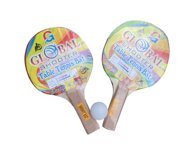 Tischtennis Tischtennisschläger und Bälle Sport Set Neu Spiel Indoor