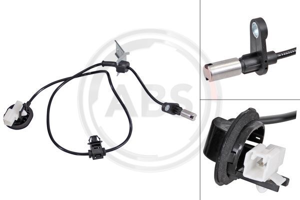 A.B.S. 31702 Sensor, Raddrehzahl Hinten Links Rechts FüR Mazda-image