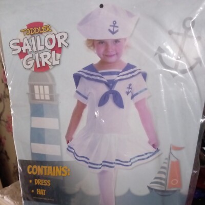 Mädchen Todder Matrose Nabel Buchwoche Bilderbuch Cosplay Kostüm