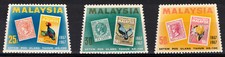 MALAYSIA Scott 48-50 Stanley Gibbons 48-50 Mint NH