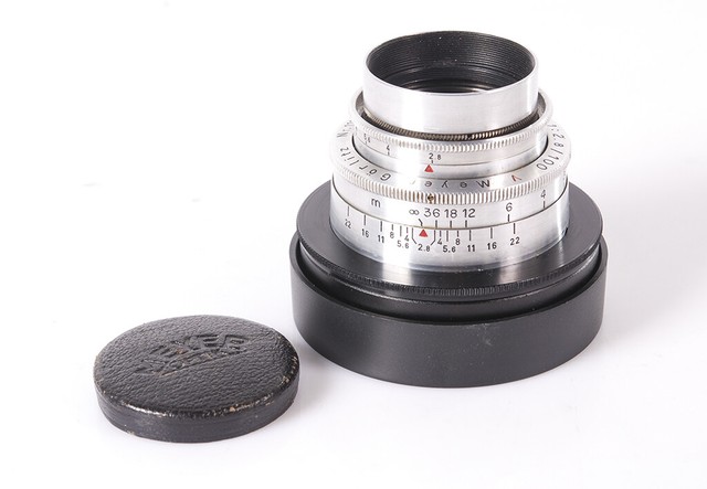 Ex Meyer Gorlitz Trioplan 100mm F 2 8 Modified To Hasselblad Mount Hk7117x Ebay