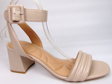 ¡NUEVO! Sandalias de vestir CL By Laundry Blest con correa al tobillo para mujer, talla 8,5 M, beige