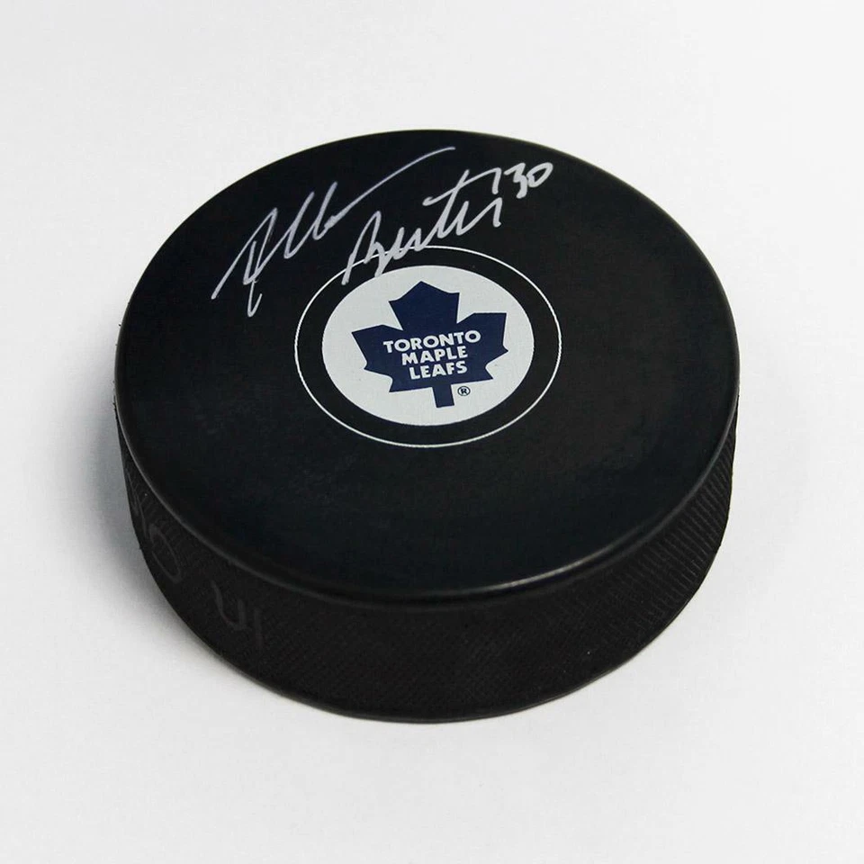 Allan Bester Toronto Maple Leafs Autographed Hockey Puck