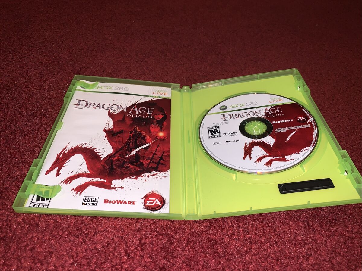 Dragon Age: Origins Microsoft Xbox 360 CIB Complete In Box & TESTED! Vr Gd  Cond!