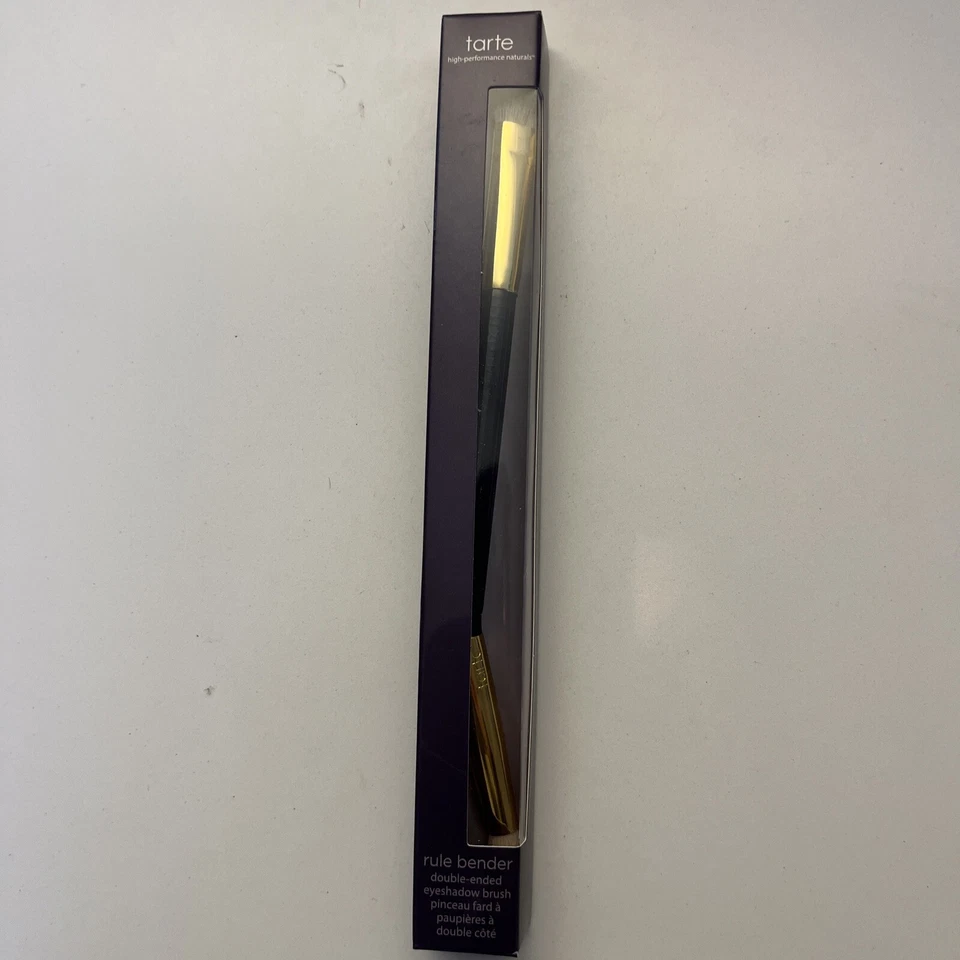 Cepillo de sombra de ojos de doble extremo Tarte Rule Bender nuevo en caja Foto 2 de 4