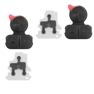 2X Tastenfeld 3 Tasten Pad + 2x Kontaktfolie passend für BMW E36 E38 E39 E46 Z3