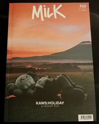 HK Milk Magazine Kaws Holiday Mt Fuji Companion Cover Issue 940 July 2019