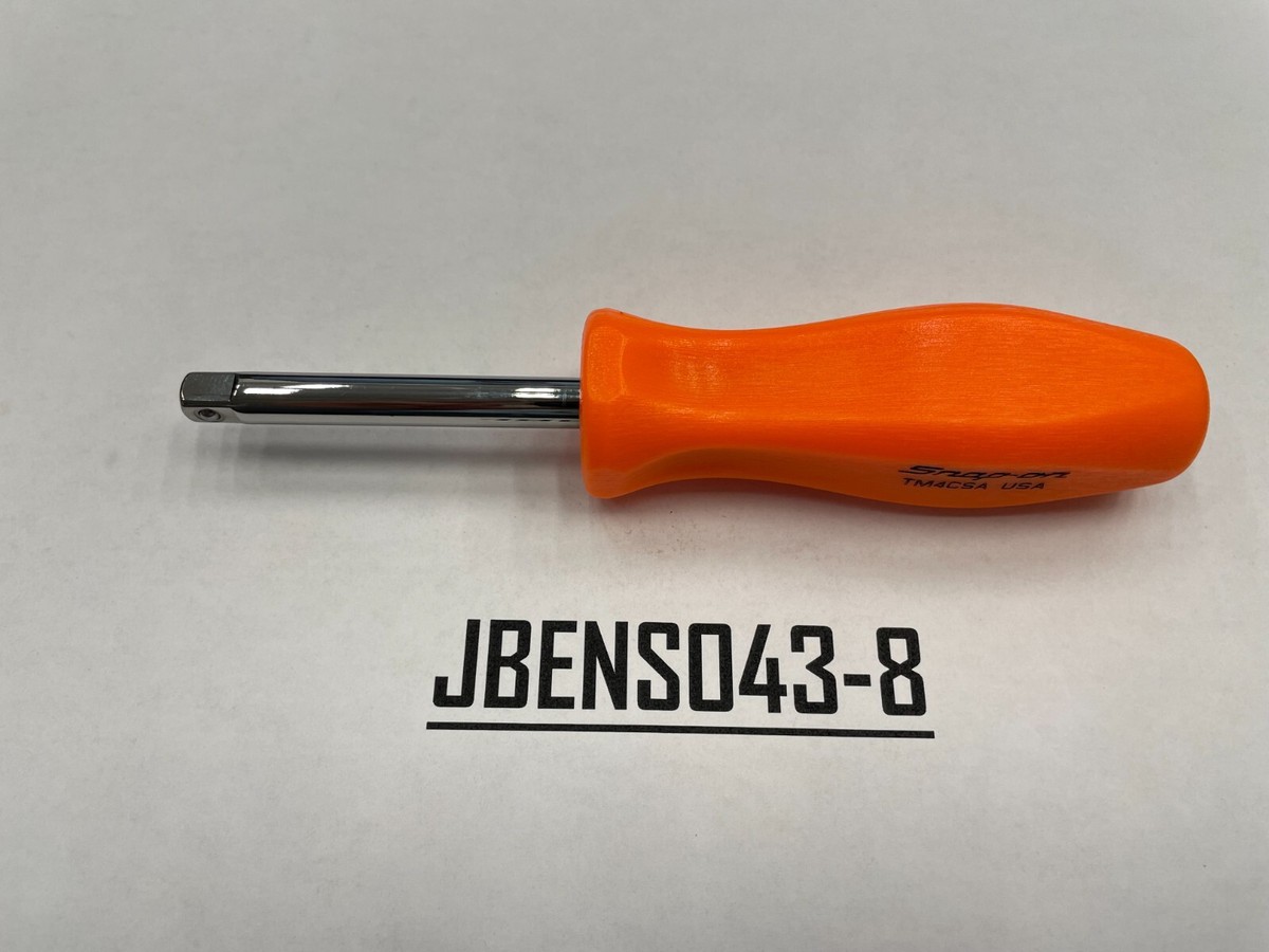 Snap-on Tools USA NEW ORANGE Hard Handle 1/4