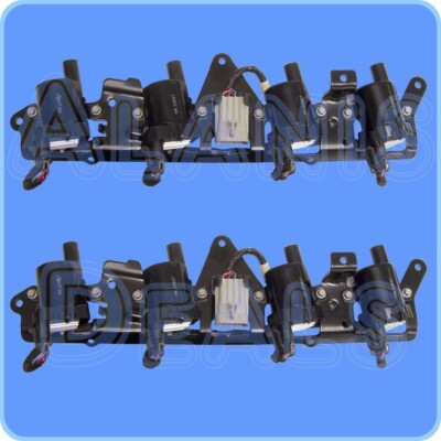 Coil Package GM-Replacement (8 Coils + 2 Brackets + 2 Harness) For LS2 LS4 LS7