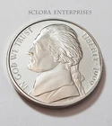 Photo of a 1999-S Jefferson Nickel Proof from an eBay listing that sold on Jul 20, 2026