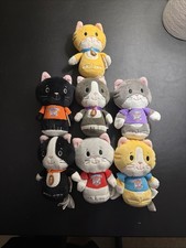 7 Hallmark Itty Bitty Kitten Cat Bowl Cuddles Plush Toy Stuffed Animal 5 Inch