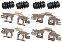ZubehöRsatz Scheibenbremsbelag A.B.S. 0161Q FüR Suzuki Swift 5 AZ Baleno FW EW