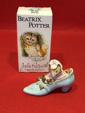 Beswick Beatrix Potter Figurine Old Woman In A Shoe - Original Box