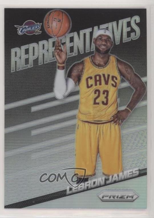 2014-15 Panini Prizm Representatives LeBron James #9 9l4