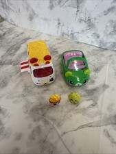 Shopkins Cutie Cars 04 Popcorn Moviegoer  18 Jelly Joyride Lot