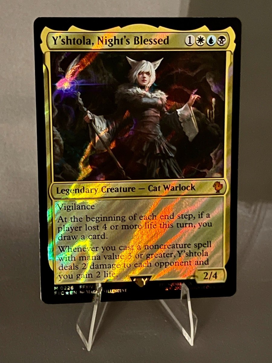 Y'shtola, Night's Blessed (Surge Foil) FIC #226 - MTG Commander