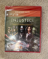 Sealed Warner Bros. Injustice: Gods Among Us Ultimate Edition PS3 2014 T