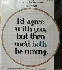 BOTH WRONG - DIMENSIONS CROSS STITCH KIT - NEW