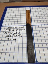 Black and White Ebony Wood turning blank 1 3/4" x 1 3/4 " x 20 1/2 " EBW207
