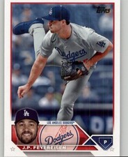 2023 Topps Update J.P. Feyereisen #US191 Los Angeles Dodgers