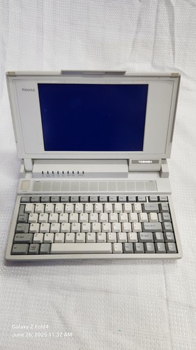 Toshiba T3100e fonctionnel ordinateur portable vintage 1988 spécial collection - Ordinateurs