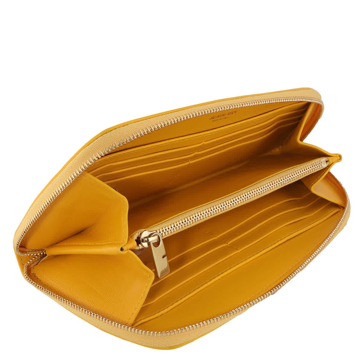 Burberry Mimosa Orange Leather Large Shield Wallet 8079620 image 4