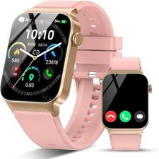 Smart Watch for Men Women Bluetooth Call, 1.85" HD Screen Smartwatch with Heart