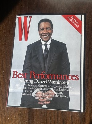 W Magazine Volume One 2022 Best Performances Issue Denzel Washington