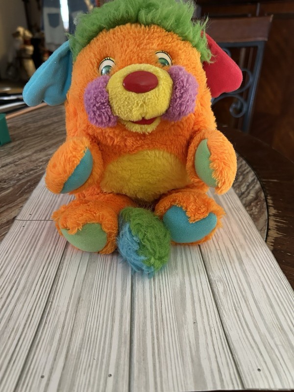 Vintage 1986 Mattel Puzzle Popple Plush