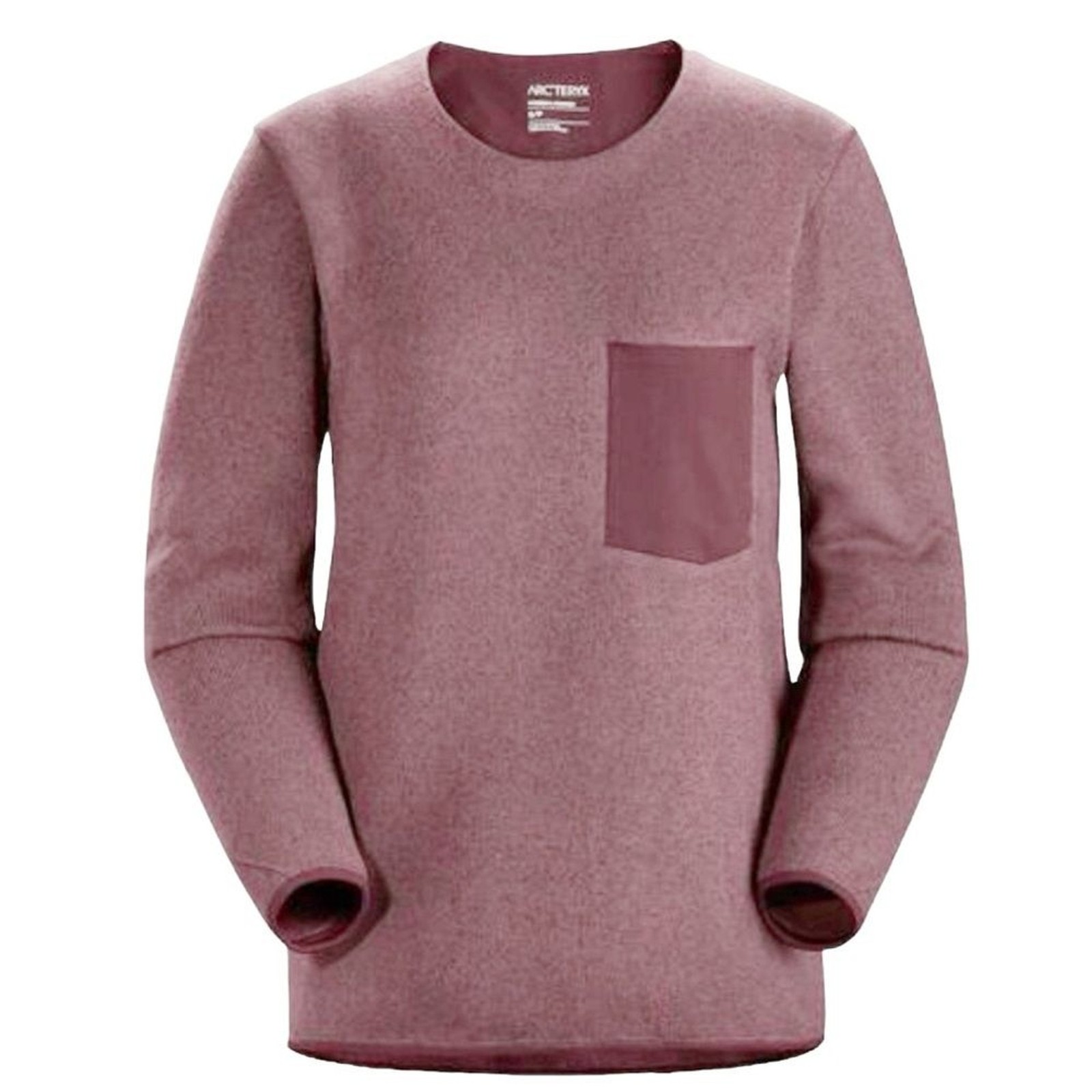 NWT Arc’teryx Covert Sweater Activewear Mauve Inertia Heather Womens Size XL NEW