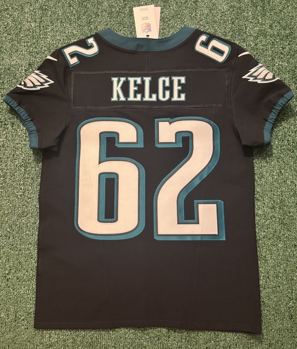 Authentic Jason Kelce Philadelphia Eagles Nike Vapor F.U.S.E.