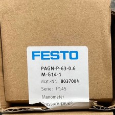 one NEW FESTO precision pressure gauge PAGN-P-63-0.6M-G14-1 8037004 Free ship