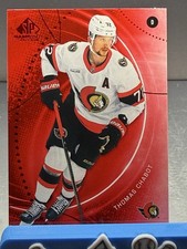 2025-26 Upper Deck SP Game Used Thomas Chabot Red #4 Senators