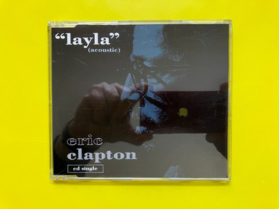 Eric Clapton - Layla (Acoustic) CD single 1992 Germany + MTV interview [Reprise]
